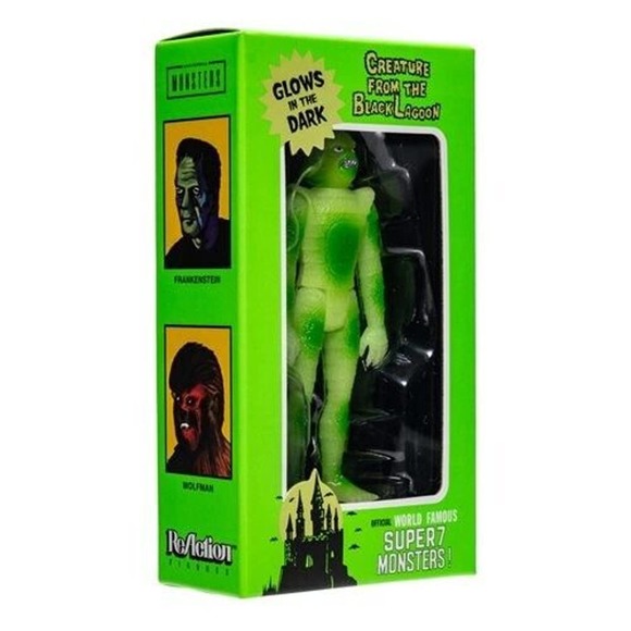 LIMITED Creature from the Black Lagoon (Super She Creature) GLOW ReAction Figure - Picture 3 of 12